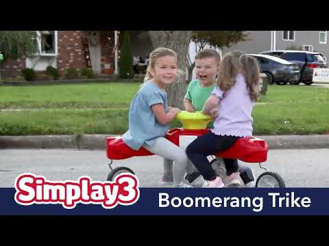 Triple the Fun All in One! | Boomerang Trike | Simplay3