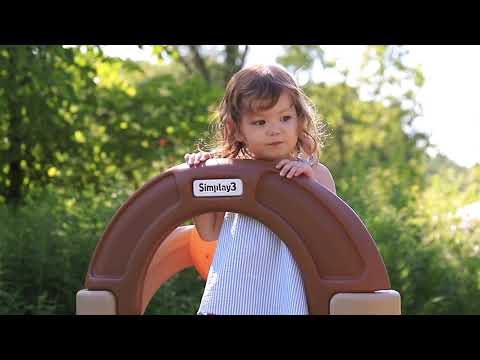 Slide & Climb! | Young Explorers Indoor/Outdoor Activity Climber | Simplay3