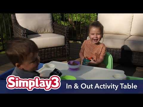 Sand, Water, & Snacks! OH, MY!  | In & Out Activity Table | Simplay3