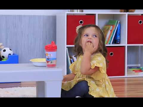 Save Space in Your Kids' Room | Play Around Toy Box Table | Simplay3