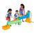 Children playing around Simplay3 Rushing River Falls Water Play Table