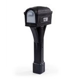 American Home Classic Mailbox has front and rear access doors for safety
