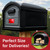 Perfect size for deliveries, mailbox holding packages