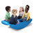 Simplay3 Rocking Bridge can hold up to 4 riders with level seats for toddlers or bigger kids. 
