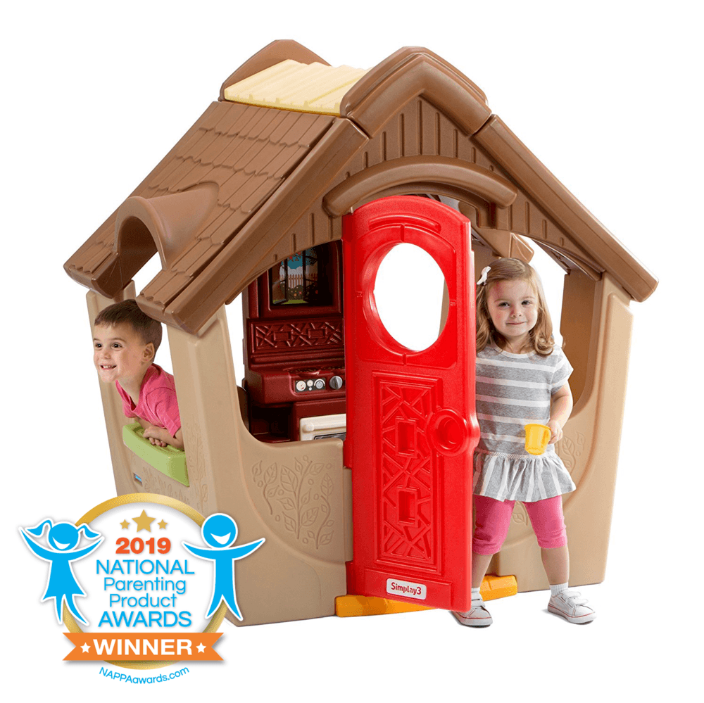 Simplay3 Garden View Cottage with spacious airy styling opens up play for kids and parents.