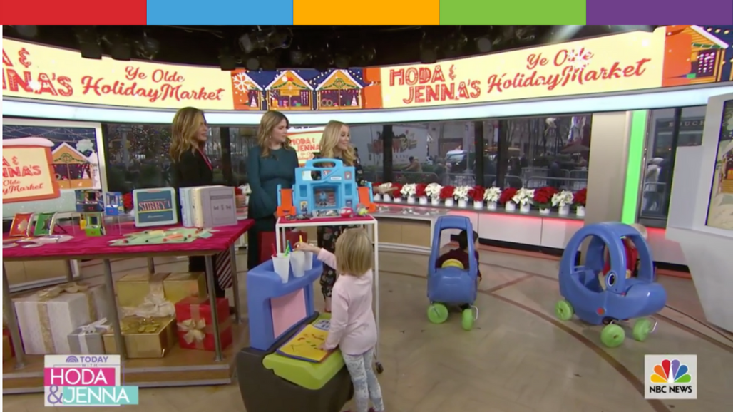 Hoda & Jenna Get a visit from Simplay3 