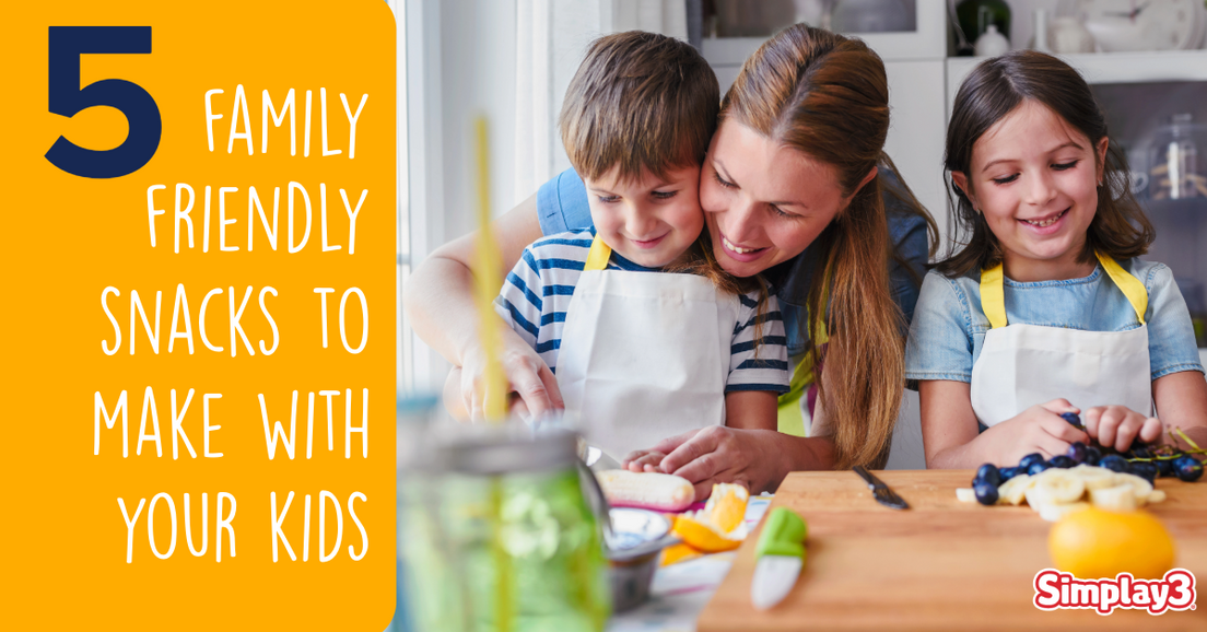 5 Family Friendly Snacks to make with your Toddlers