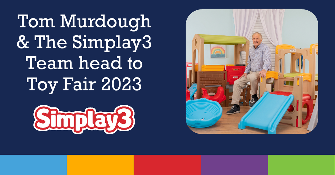 Tom Murdough and Simplay3 is Headed to the North American International Toy Fair